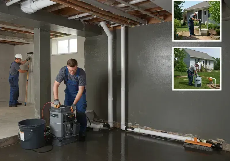 Basement Waterproofing and Flood Prevention process in Princeton, WV